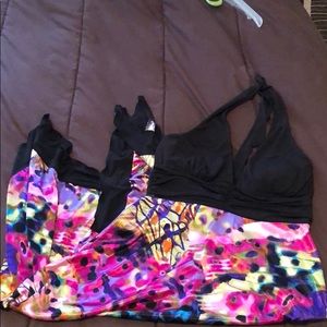 Halter Dress Asymmetrical Hem Party Vacation